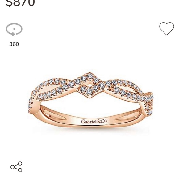 Gabriel & Co 14k Gold & diamond rings - Picture 6 of 16